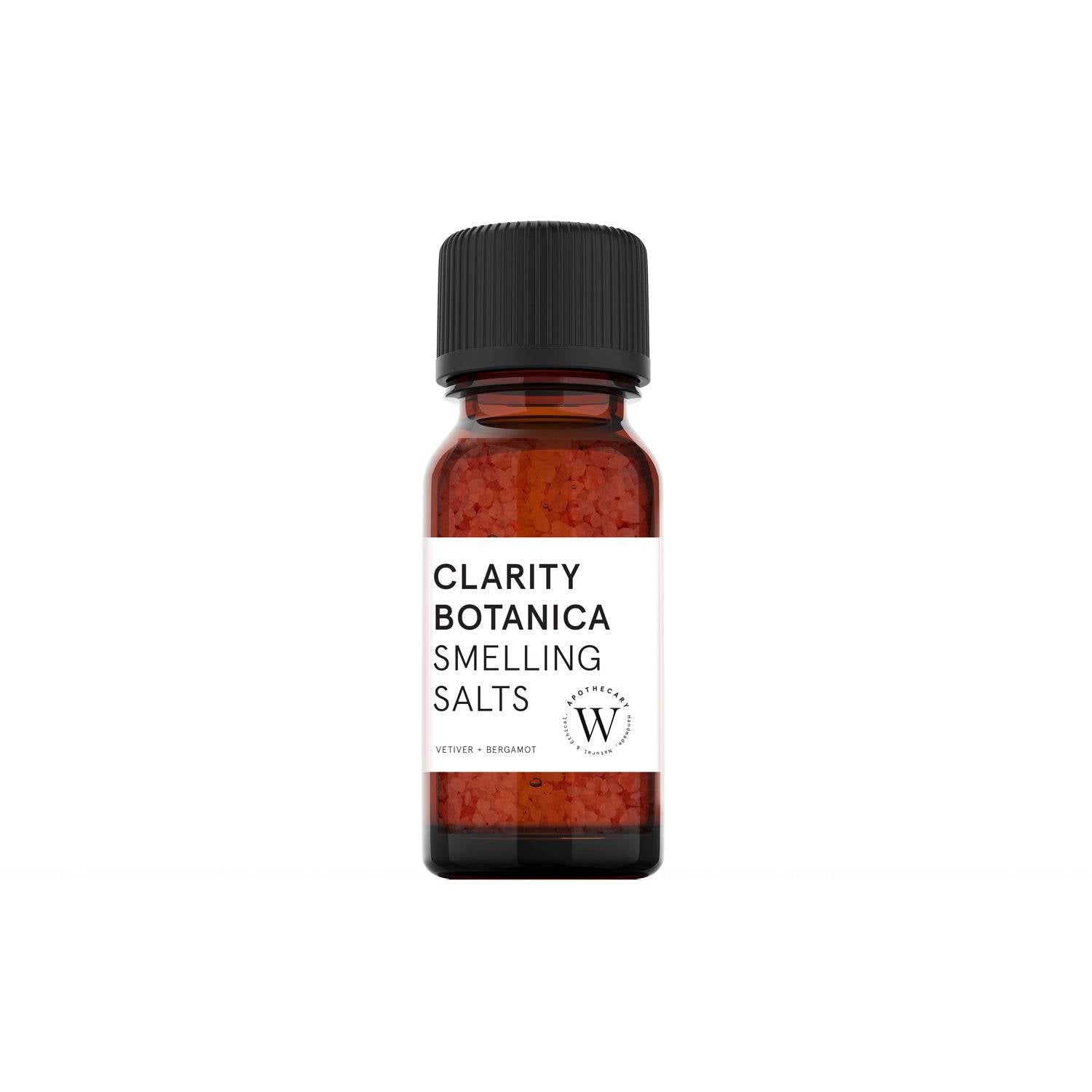 CLARITY BOTANICA SMELLING SALTS - With Vetiver + Bergamot - WONDERVELD APOTHECARY