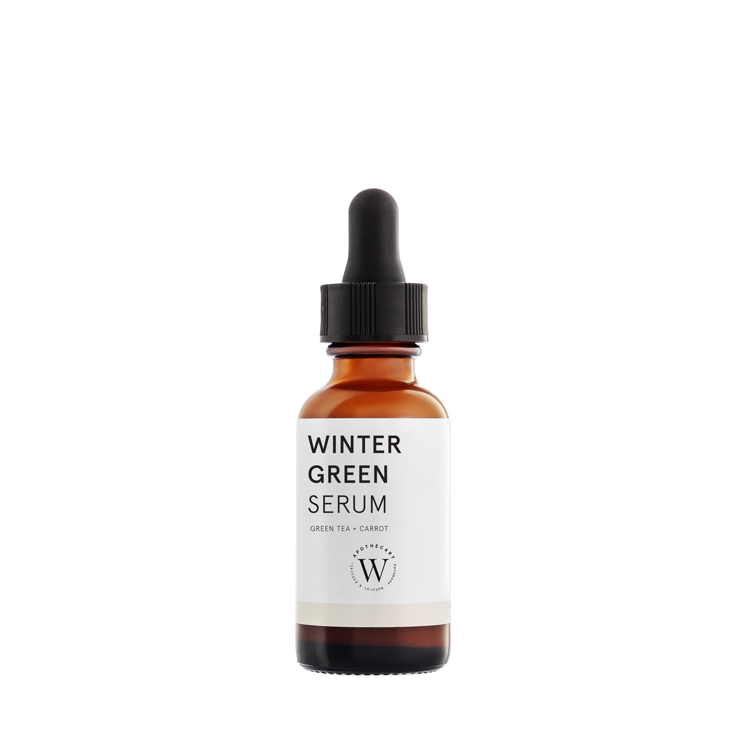 WINTER GREEN SERUM - With Green Tea + Carrot Seed - WONDERVELD APOTHECARY