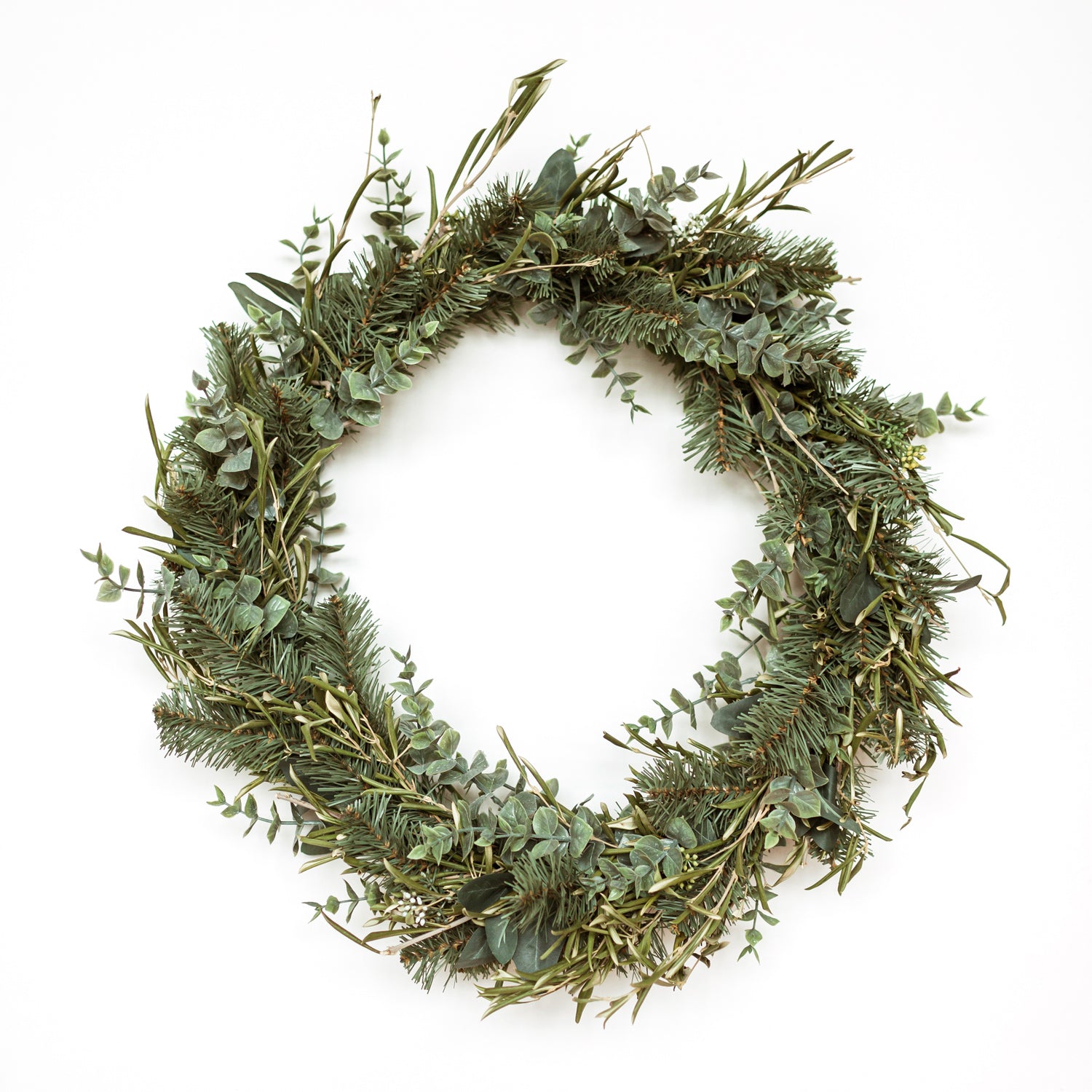 BOTANICAL WREATH WITH FORAGED GREENERY - WONDERVELD APOTHECARY