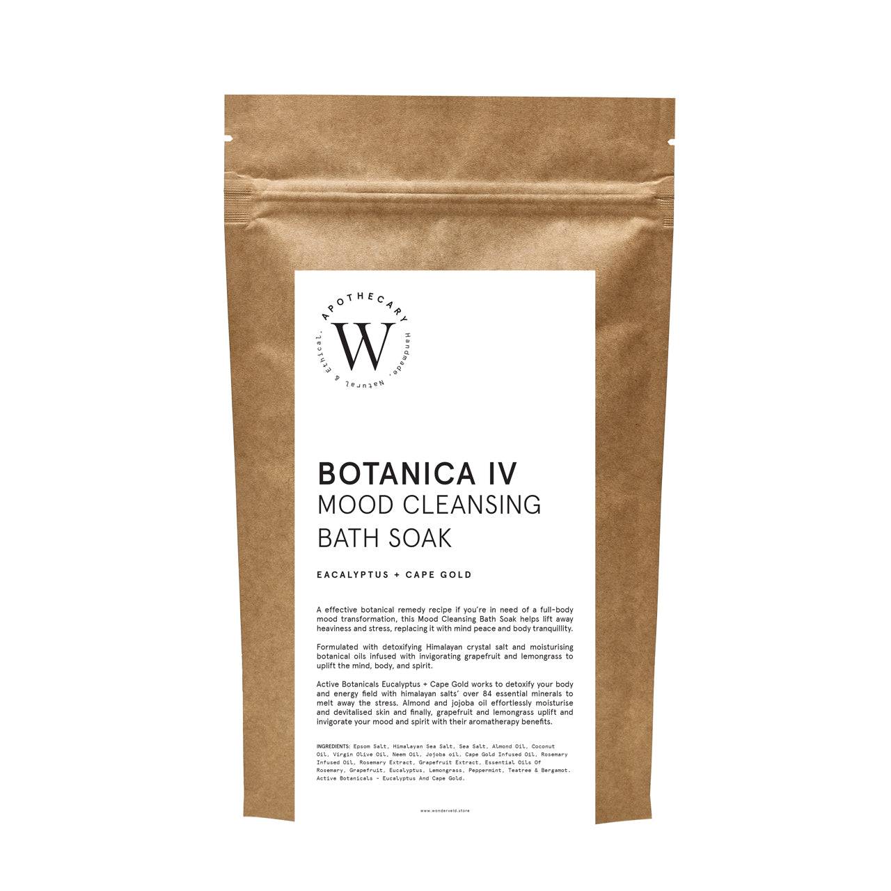 BOTANICA 22 MOOD CLEANSING BATH SOAK With Eucalyptus + Cape Gold - WONDERVELD APOTHECARY