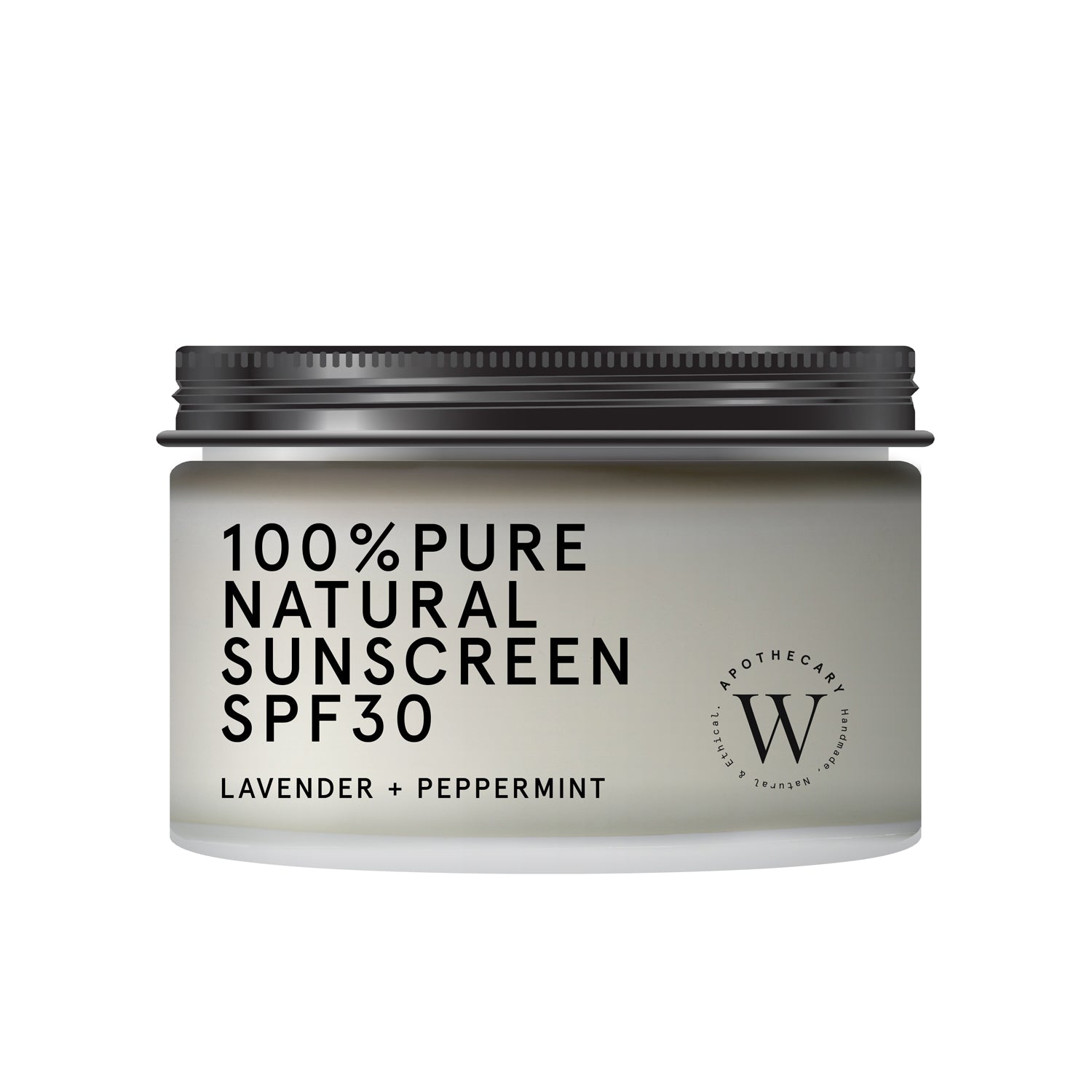 100% PURE NATURAL SUNSCREEN - SPF 30 - WONDERVELD APOTHECARY